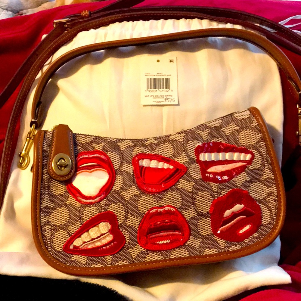 Coach X Tom Wesselman limited edition swinger shoulder bag